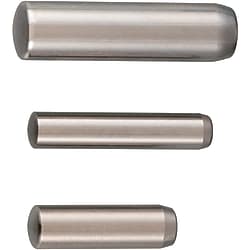 Zylinderstifte / MS, MSC, MSCSS / Stahl, rostfreier Stahl, Edelstahl / eine Seite konisch, eine Seite sphärisch / +0,01/+0,005