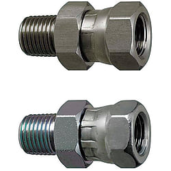 Fitting for Hydraulic Pressure / Water Pressure, Straight Type, PT Male Thread / PF Female Thread, -Straight / Male- YCPFG23F