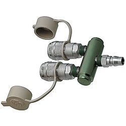 Air Couplers / Manifold / 2 Socket / 1 Plug