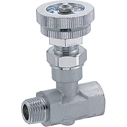 Needle Valve with PT Male Threads / Stainless Steel NBPCS22