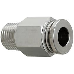 One-Touch Couplings / All Stainless Steel / Miniature Connector MLCNLSS12-4