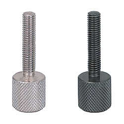 Set screws with knurled knob and stopper / Fine thread ANKSS3-15