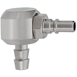 Air Couplers / Miniature / Plug / L-Shape Tube Connector NMCPHL4
