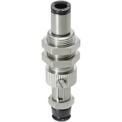 Vakuum-Fittings / Standard / tief / Feder-Ausführung / Langer Hub / R-Form