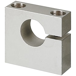 Shaft holders / block form / slotted on the side