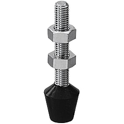 Metal Threaded Heads for Clamps / Rubber Type
