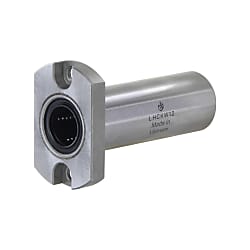 Linear ball bearings / flange selectable / steel / double bush LHSKW8L