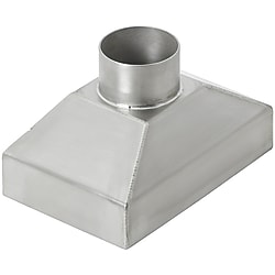 Duct Hose Items / Hood Cover with Flange