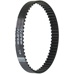 Timing belts / EV5GT, EV8YU / Highly elastic rubber / Glass fibre