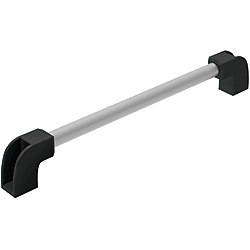 Pipe Handles / Small Diameter / Standard / Offset (Aluminum) UWAPNC100