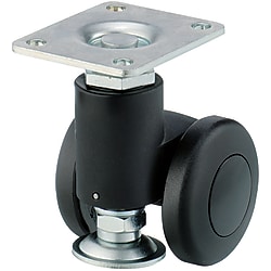 Castors / Threaded / Swivel with Plate