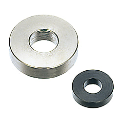 Spacer washers / steel, stainless steel / treatment selectable / 45-55 HRC