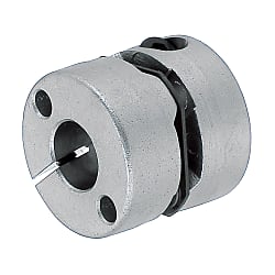 Servo couplings / hub clamping, feather key / 1 disc: steel / body: aluminium