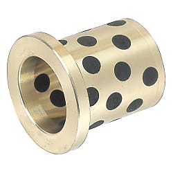 Plain bearing bushes with flange / brass / cost efficient C-MPFZ25-20
