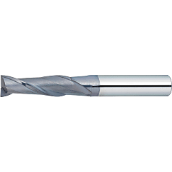XAL series carbide square end mill, 2-flute / 3D Flute Length model XAL-PEM2R1.8