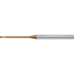 TSC series carbide long neck radius end mill, 2-flute, long neck model TSC-CR-PEM2LB1-3-R0.1