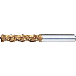 AS Coated High-Speed Steel Roughing End Mill, Long, Center Cut AS-RFEML28
