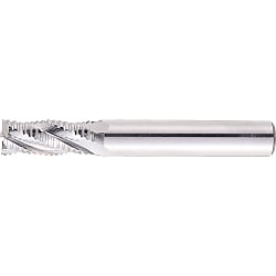 High-Speed Steel Roughing End Mill, Short, Center Cut / Non-Coated Model RFEMS10