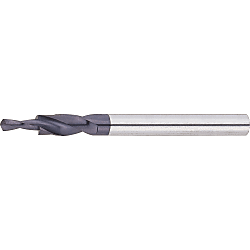 TiAlN Coated Carbide Stepped Drill, For Bolt Drilling / For Drilling Pilot Holes for Screws, with Chamfering Blade TAC-SF-SDR9-28