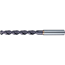 TiAlN Coated Powdered High-Speed Steel Drill, End Mill Shank / Regular Model APM-ESDR10.5