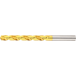 TiN Coated High-Speed Steel Drill for Difficult-to-Cut Materials, Straight Shank / Regular SG-SDR6-PACK