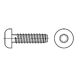 ISO 14585 pan head tapping screw 145850140035025