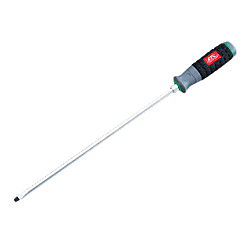 Resin Handle Screwdriver Long (with Throughput / Magnet) D1M2-530