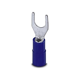 Fork-type cable lug, blue, 1.5 - 2.5 mm² 3240038