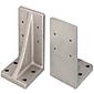 Angle brackets / through hole, tapped hole / aluminium, cast iron / treatment selectable