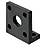 Compact Cylinder Brackets / L-Shaped / T-Shaped