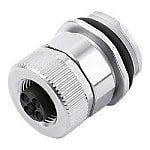 M12 POWER Flanschsteckverbinder
