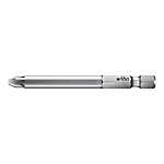 Wiha Bit Set Professional 50 mm Pozidriv, 2-tlg. 1/4" E6,3 in Box