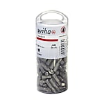 Wiha Bit Set Standard 25 mm TORX®, 100-tlg. 1/4" C6,3 in Großpackung