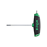 Wiha Stiftschlüssel mit Quergriff ComfortGrip TORX® mit Seitenabtrieb mattverchromt