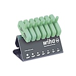 Wiha Stiftschlüssel mit Schlüsselgriff Set TORX PLUS®, schwarzoxidiert im Werkbankständer