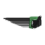 Wiha Stiftschlüssel Set im ErgoStar Halter TORX® Kugelkopf, schwarzoxidiert