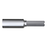 Wiha Micro-Steckschlüssel 30 mm Außensechskant 4 mm