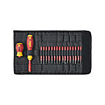 Wiha Schraubendreher und Bit Set slimVario® gemischt 19-tlg. inkl. Falttasche
