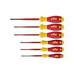 Wiha Schraubendreher Set SoftFinish® electric slimFix TORX® Tamper Resistant (mit Bohrung) 6-tlg.