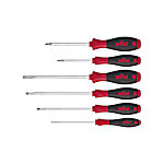 Wiha Schraubendreher Set SoftFinish® Schlitz, Pozidriv 6-tlg.