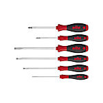 Wiha Schraubendreher Set SoftFinish® Schlitz, Phillips 6-tlg.