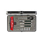 Wiha Drehmoment-Schraubendreher mit Quergriff Set TorqueVario®-S 5-14 Nm gemischt 12-tlg. variabel einstellbare Drehmomentbegrenzung inkl. Box