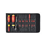 Wiha Drehmoment-Schraubendreher Set TorqueVario®-S electric 0,8-5,0 Nm gemischt 14-tlg. variabel einstellbare Drehmomentbegrenzung inkl. Falttasche
