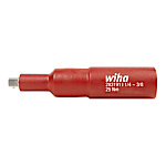 Wiha Vierkant-Adapter isoliert 3/8“ für 1/4" Steckschlüssel
