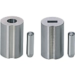 Bussole di taglio cilindriche / scanalatura per tasselli