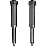 Pilot pins (+0.002) / cylindrical head / stepped / truncated cone point / solid carbide