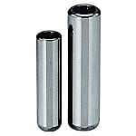 Zylinderstifte / MSTM / Stahl / 45-50 HRC / beidseitig gefast / Entlüftungsfläche / Innegewinde / m6