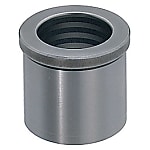 Sliding guide bushes with collar for stripper plates / oil grooves / h4 / insert sleeve / grey cast iron