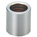 Sliding guide bushes for stripper plates / oil grooves / clamping sleeve / steel-copper / maintenance-free