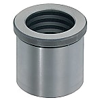 Sliding guide bushes with collar for stripper plates / oil grooves / clamping sleeve / grey cast iron / maintenance-free